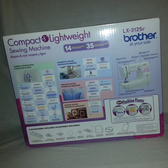 BROTHER Sewing Machine LX-3125 Portable 14 Stitch - Picture 8 of 10